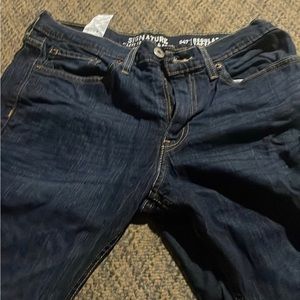 Blue Levi jeans
